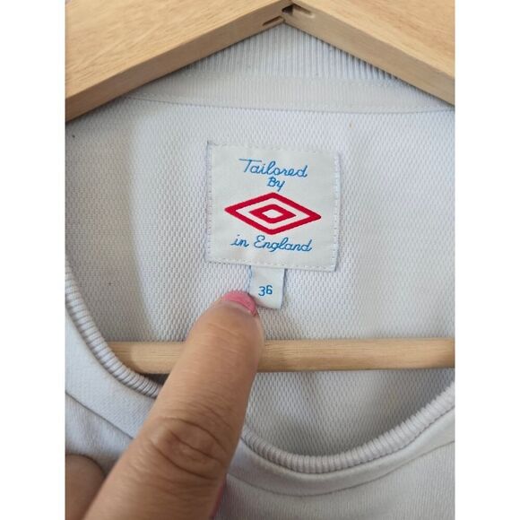 Manchester City 09/10 Home Jersey Umbro Etihad Sash Kit Size 36 Small VTG Y2K - Picture 3 of 7